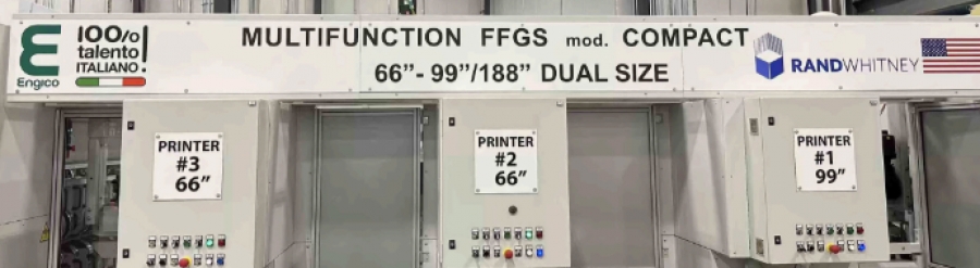 Rand-Whitney is creating opportunities for new business with the Engico Jumbo Flexo Folder Gluer